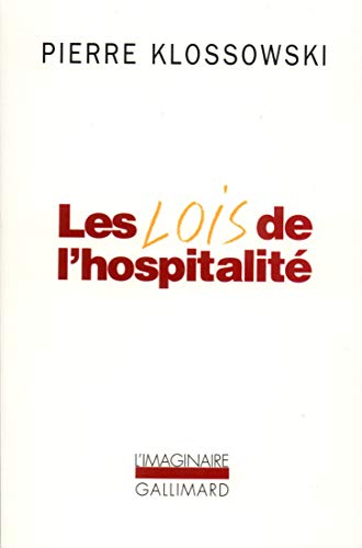 Beispielbild fr Les Lois De L'hospitalit zum Verkauf von RECYCLIVRE
