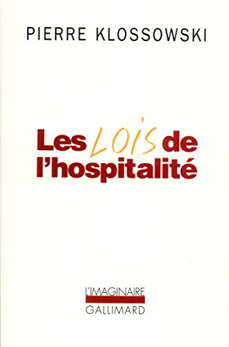 9782070742097: Les lois de l'hospitalite (L'Imaginaire)