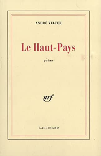 Beispielbild fr Le haut-pays zum Verkauf von Ammareal