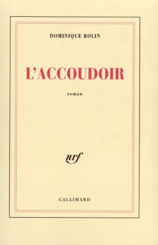 Stock image for L'Accoudoir for sale by Ammareal