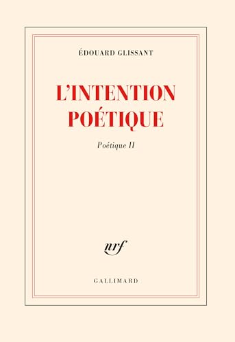 Beispielbild fr L'Intention potique zum Verkauf von Gallix