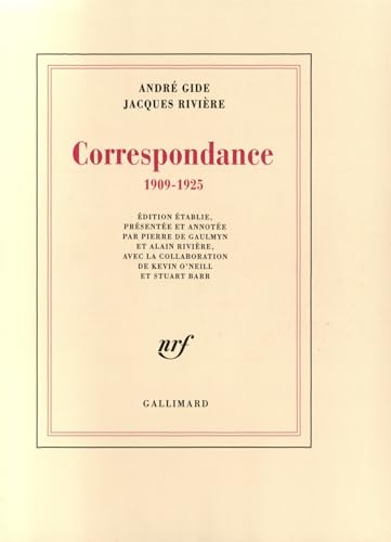 Correspondance, 1909-1925