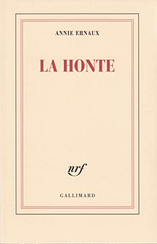 Stock image for La honte (Blanche) (French Edition) for sale by SecondSale