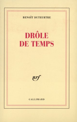 9782070748082: Drle de temps