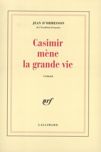 Imagen de archivo de Casimir m ne la grande vie a la venta por WorldofBooks