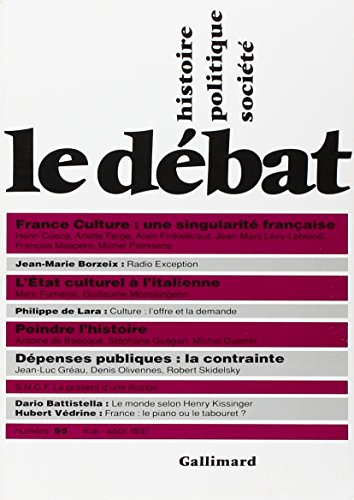 LE DEBAT N°95 MAI-AOUT 1997