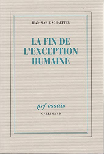 Stock image for La fin de l'exception humaine for sale by Ammareal