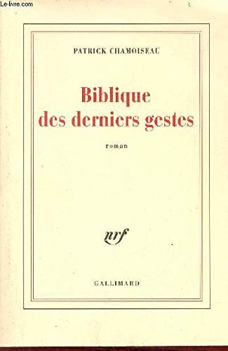 Stock image for Biblique des derniers gestes for sale by Ammareal