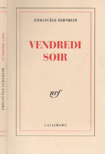 Beispielbild fr Vendredi soir zum Verkauf von Ammareal