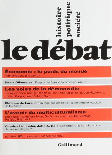 Beispielbild fr Le dbat n97, novembre-dcembre 1997 zum Verkauf von LibrairieLaLettre2