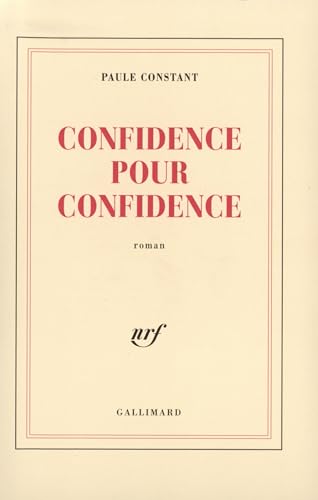 9782070752317: Confidence pour confidence