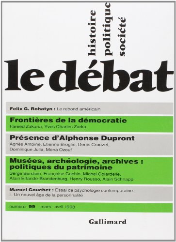 LE DEBAT N°99 MARS-AVRIL 1998