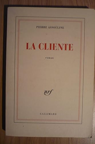 Stock image for La cliente: Roman (French Edition) for sale by Better World Books