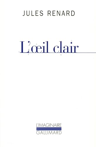 Stock image for L'OEil clair for sale by medimops