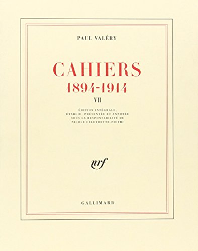 9782070754090: Cahiers: (1894-1914)-1904-1905 (7)