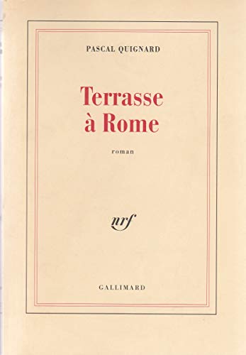 9782070756117: Terrasse  Rome