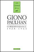 Correspondance: (1928-1963) (9782070756698) by Giono, Jean; Paulhan, Jean