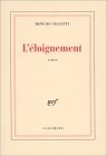 Stock image for L'Eloignement for sale by Ammareal