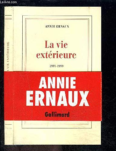 Imagen de archivo de La Vie extrieure a la venta por Ammareal