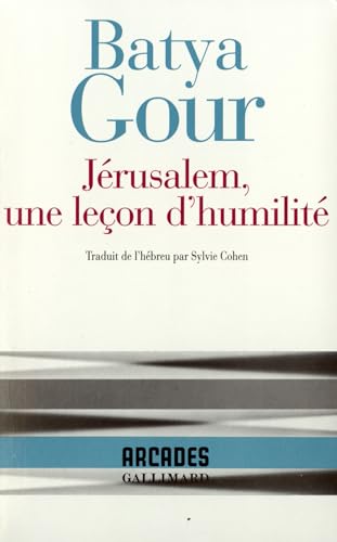 Stock image for Jrusalem, une leon d'humilit for sale by Librairie l'Aspidistra