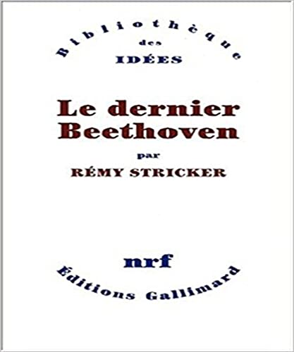 Beispielbild fr Le Dernier Beethoven zum Verkauf von Ammareal