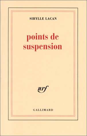 Imagen de archivo de Points de suspension a la venta por Ammareal