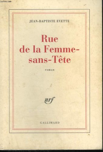Stock image for Rue de la femme sans tte for sale by Ammareal
