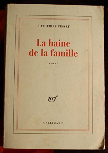 Stock image for La haine de la famille for sale by WorldofBooks