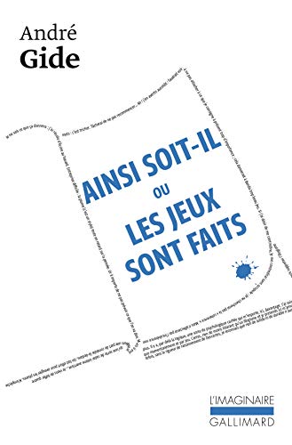 Beispielbild fr Ainsi soit-il ou Les jeux sont faits [Pocket Book] Gide,Andr and Sagaert,Martine zum Verkauf von LIVREAUTRESORSAS