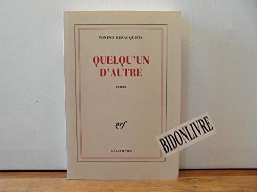 9782070763962: Quelqu'un d'autre (Blanche)