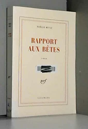 Rapport aux bÃªtes