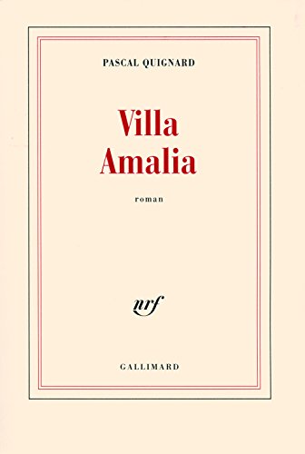 Beispielbild fr Villa Amalia zum Verkauf von WorldofBooks