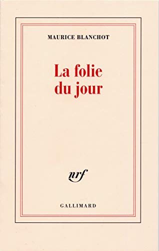 Beispielbild für La Folie du jour zum Verkauf von medimops