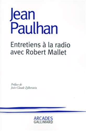 Beispielbild fr Entretiens  La Radio Avec Robert Mallet zum Verkauf von RECYCLIVRE