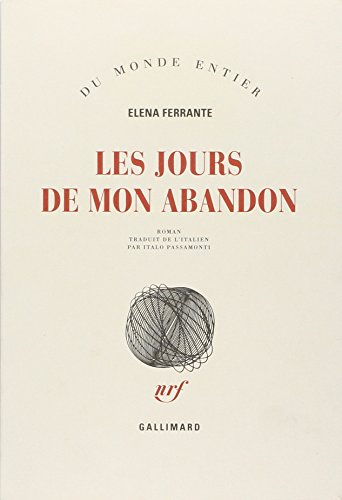 Stock image for Les Jours de mon abandon for sale by medimops