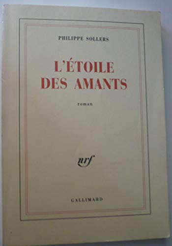 Stock image for L' toile des amants for sale by WorldofBooks