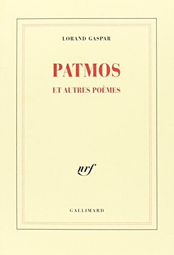 Stock image for Patmos et autre pomes for sale by medimops