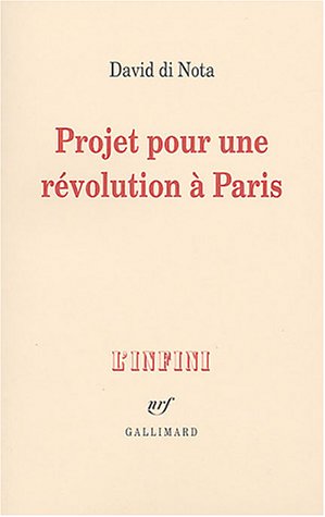 Stock image for Projet pour une r volution  Paris for sale by WorldofBooks