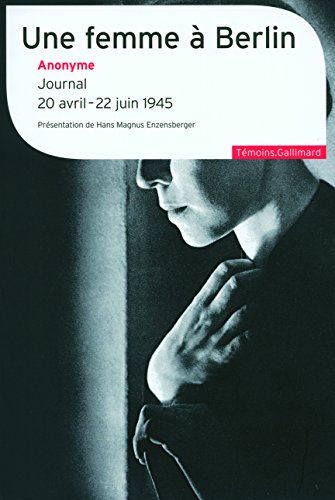 Beispielbild fr Une femme  Berlin (French Edition) zum Verkauf von Better World Books