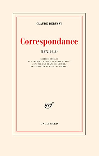 9782070772551: Correspondance: (1872-1918)