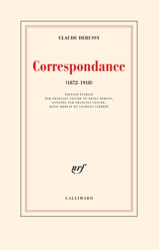 9782070772551: Correspondance: (1872-1918) (French Edition)