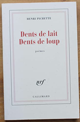 9782070773305: Dents de lait Dents de loup