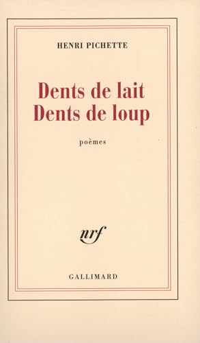 9782070773305: Dents de lait Dents de loup