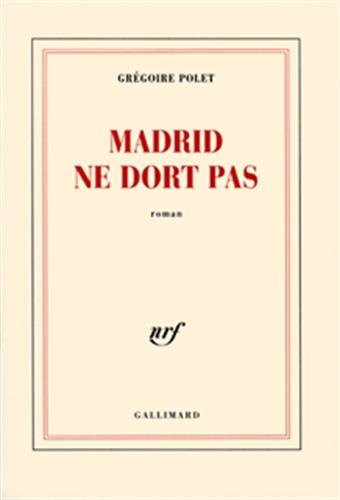 Beispielbild fr Madrid ne dort pas zum Verkauf von Ammareal