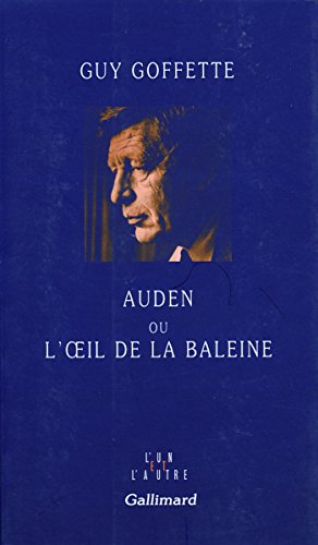 Stock image for Auden ou L'oeil de la baleine for sale by WorldofBooks