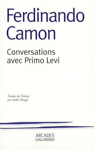 Beispielbild fr Conversations avec Primo Levi zum Verkauf von Ammareal