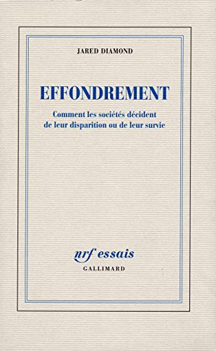 9782070776726: Effondrement: Comment les socits dcident de leur disparition ou de leur survie