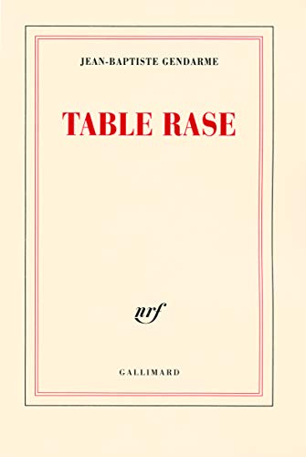 Stock image for Table rase for sale by AwesomeBooks