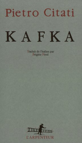 Beispielbild fr Kafka zum Verkauf von Ammareal