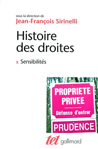 Stock image for Histoire des droites en France (Tome 3-Sensibilits) for sale by Ammareal